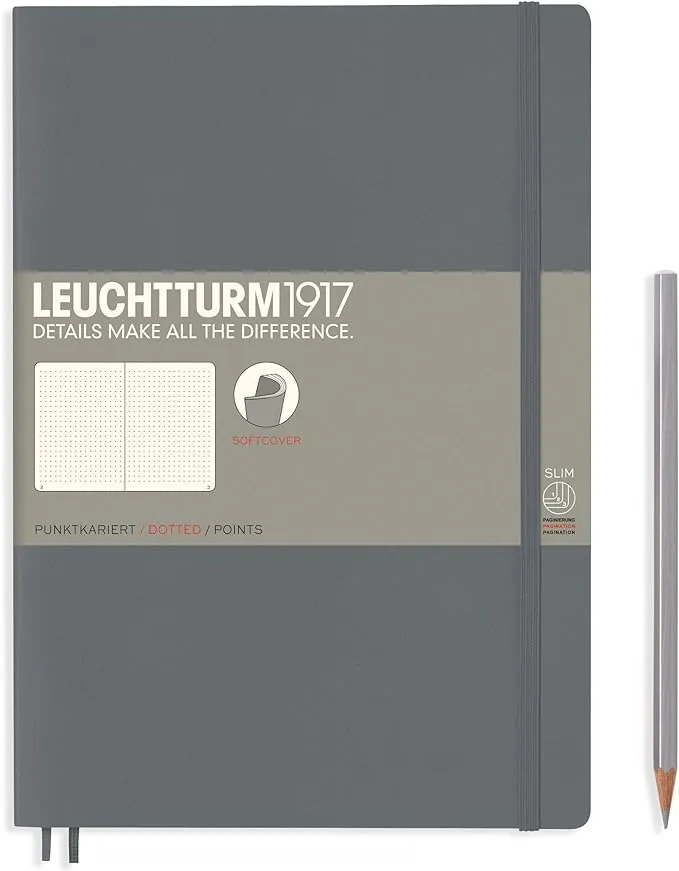 Leuchtturm1917 Composition B5 Softcover Dotted Notebook - Sage