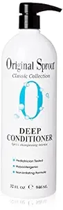 Original Sprout Deep Conditioner. Organic Vegan Deep Conditioning Treatment for Natural Hair Care. 32 Ounces. 2 Pack. (Packages May Vary)