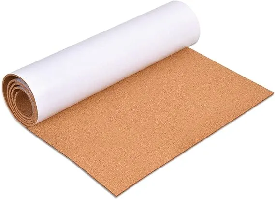 3mm Self-Adhesive Cork Board Roll, 1/8" Thick Cork Boards for Walls, 40 x 120cm/ 47"x16" Cork Board Roll for Office, Home, School(3mm, 40x120cm)