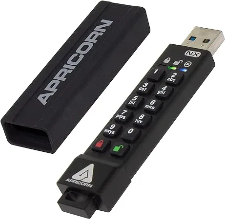 Apricorn Aegis Secure Key 3NX 16GB USB 3.0 Flash Drive