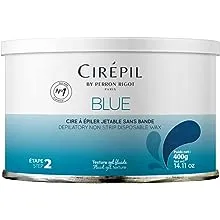 Cirepil by Perron Rigot, Blue Wax, Depilatory Non-Strip, Step 2, 14.11 Ounce Tin