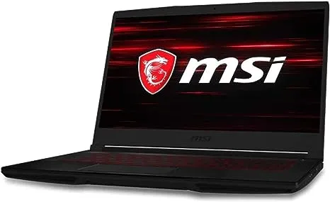 MSI GF63 10SCXR 222 Thin - Intel Core i5 10300H / 2.5 GHz - Windows 10 Home - GF GTX 1650 - 8 GB RAM - 256 GB SSD NVMe - 15.6" 1920 x 1080 (Full HD) - Wi-Fi 6 - black