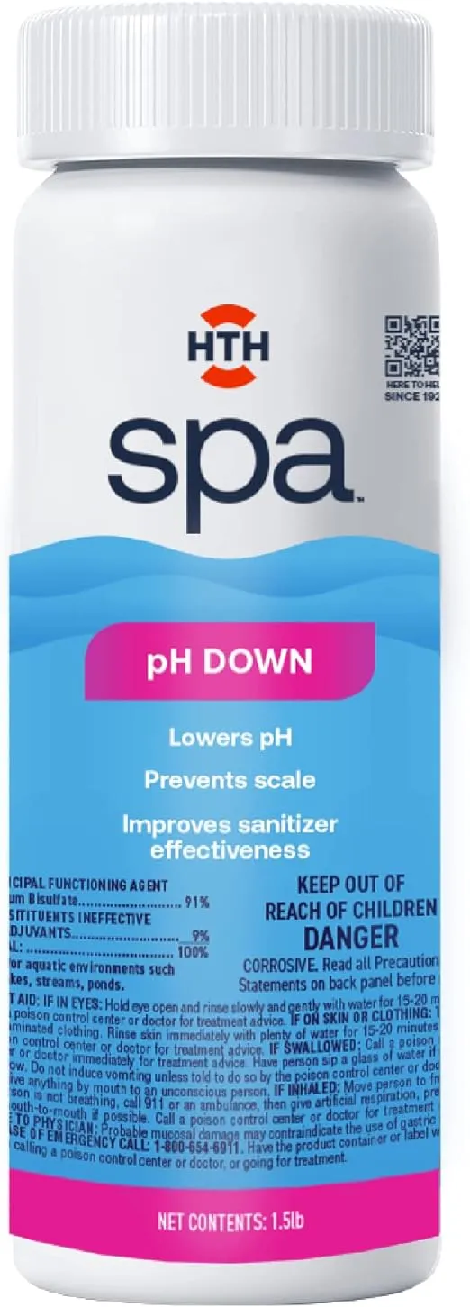 HTH 2.5 lb. Spa Balancer PH Down