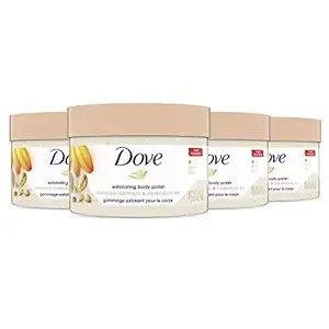 Dove Exfoliating Body Polish Body Scrub Macadamia & Rice Milk