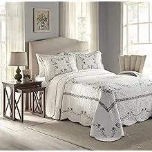 Modern Heirloom Heather Queen Bedspread