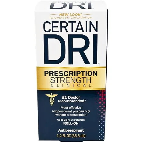 Certain Dri Anti-Perspirant, Roll-On, Pack of 3, 1.2 oz