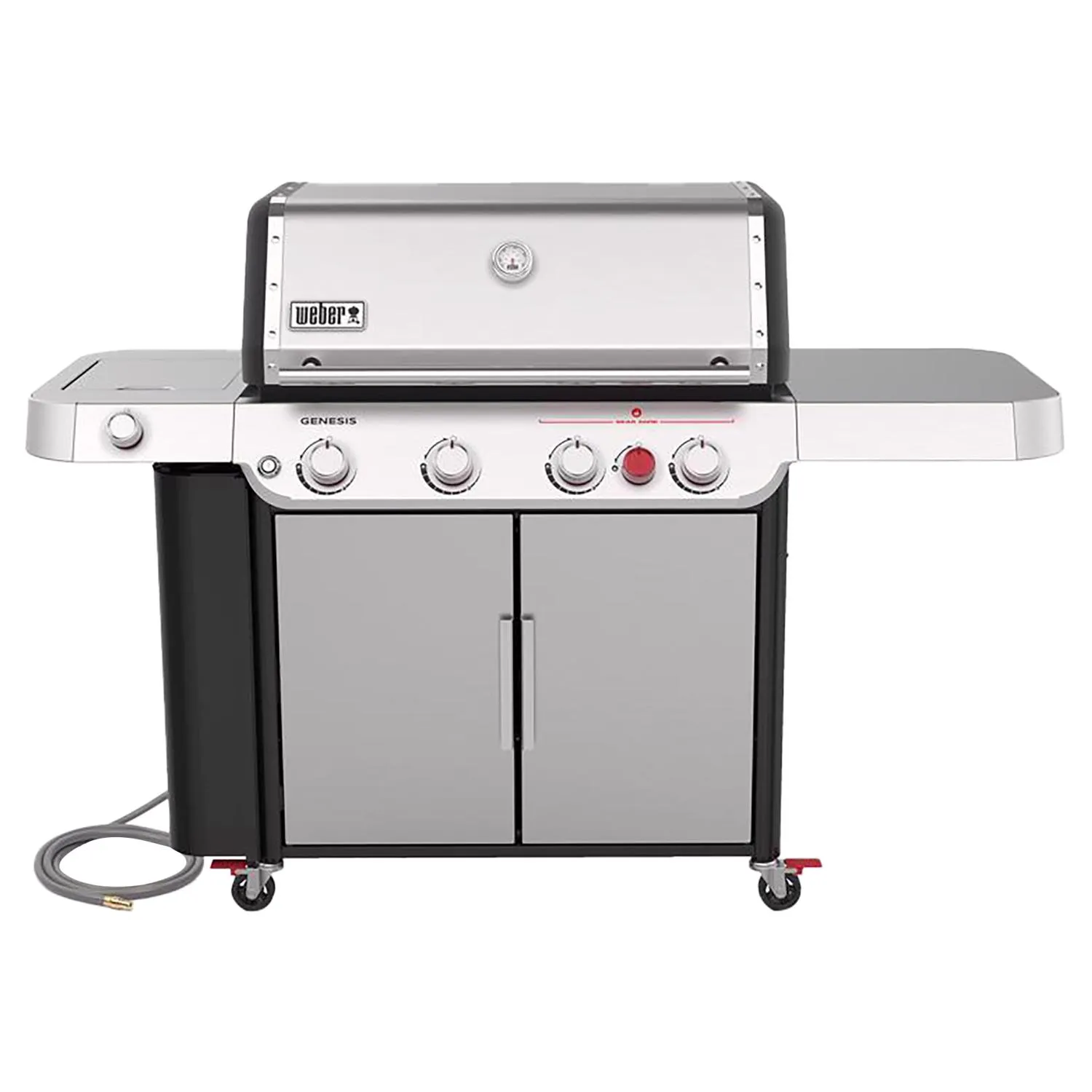 Weber - Genesis S-435 Propane Gas Grill - Stainless Steel