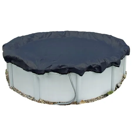 Winter Pool Cover Above Ground 24 Ft Round Arctic Armor 8Yr Warranty w/ Clips