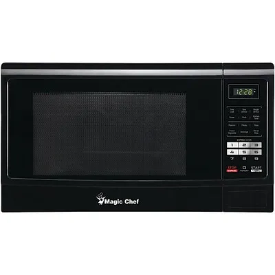 Magic Chef MCM1611W 1100W Oven, 1.6 cu. ft, White Microwave