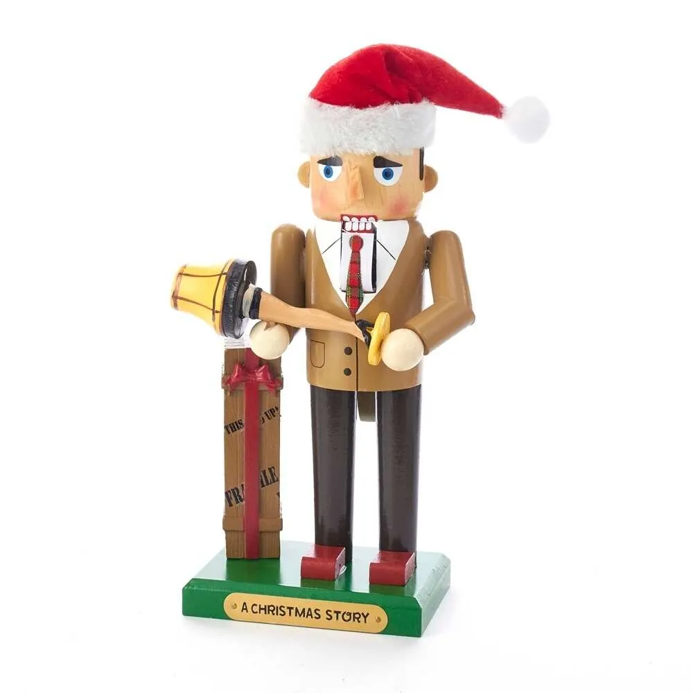 Kurt Adler 11-Inch A Christmas Story Mr. Parker with Leg Lamp Nutcracker