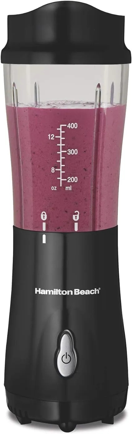 Hamilton Beach - Single-Serve Blender - Black