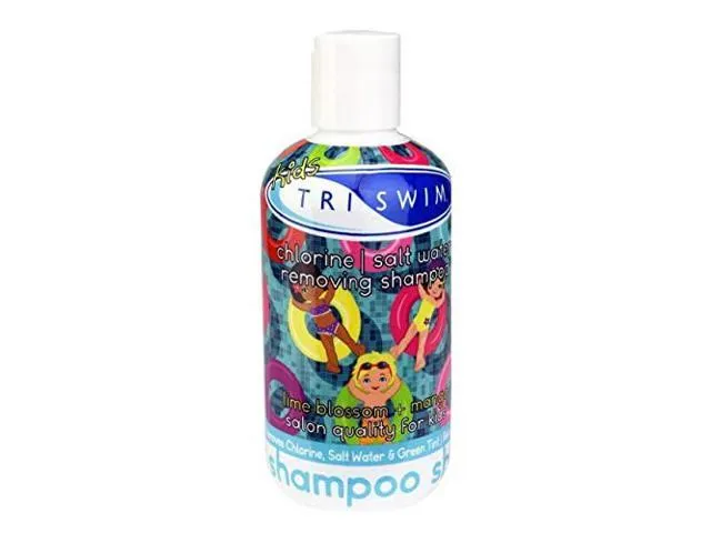 TRISWIM Kids Scented Shampoo After- Swimmer Hair Care, Chlorine Removal, Dandruff symptoms and Dry Scalp Relief