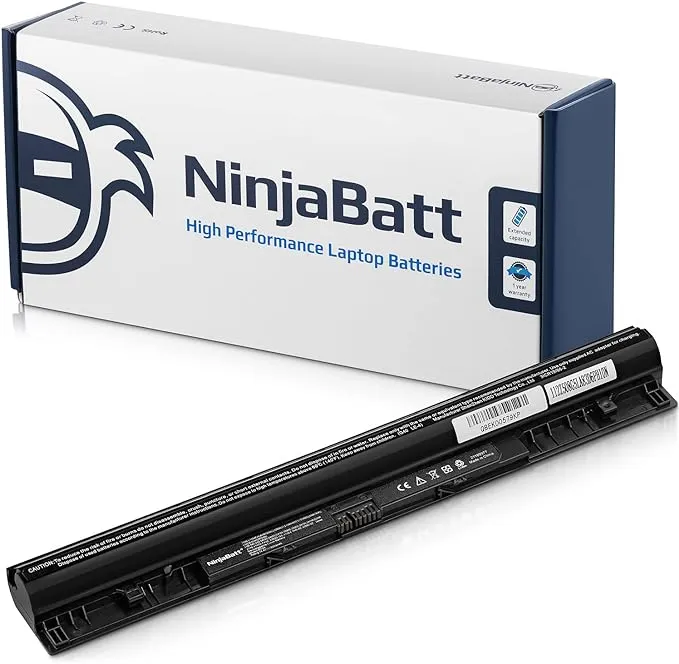 NinjaBatt Battery Replacement for Lenovo L12L4A02 G50 G50-45 L12S4A02 L12M4A02 L12M4E01 Z50 L12L4E01 Z70 L12S4E01 Z50-70 Z70-80 G50-70 G505S G500S Z50-75 G400S High Performance [4 Cells/2200mAh/33Wh]