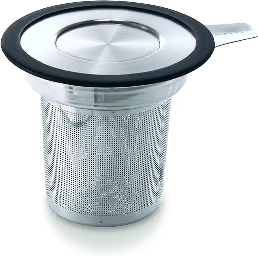 FORLIFE Brew-in-Mug Extra-Fine Tea Infuser with Lid