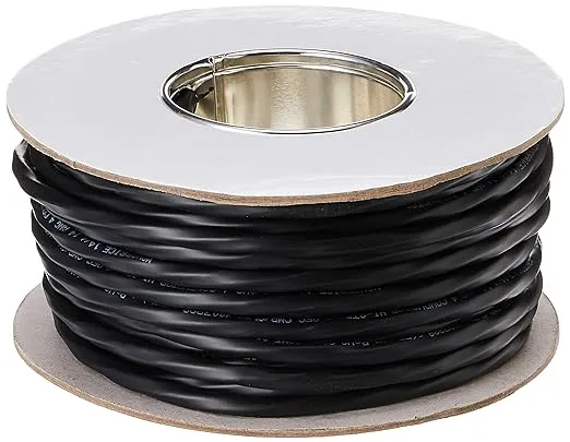 Monoprice Speaker Wire/Cable - 100 Feet - 18 AWG 4 Conductor CMP-Rated | UL Plenum Rated, 100 Percent Pure Bare Copper with Color Coded Conductors - Nimbus Series