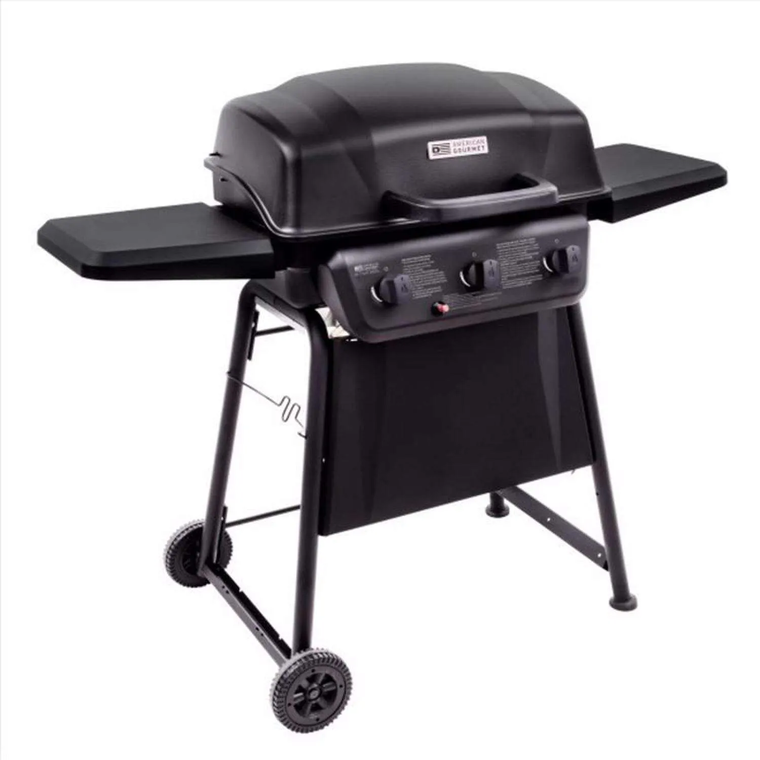 Char-Broil Classic 3 Burner Outdoor Backyard Barbecue Cooking Propane Gas Grill