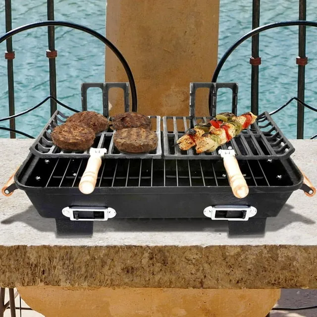 Marsh Allen 18 in. Kay Home Charcoal Grill Black