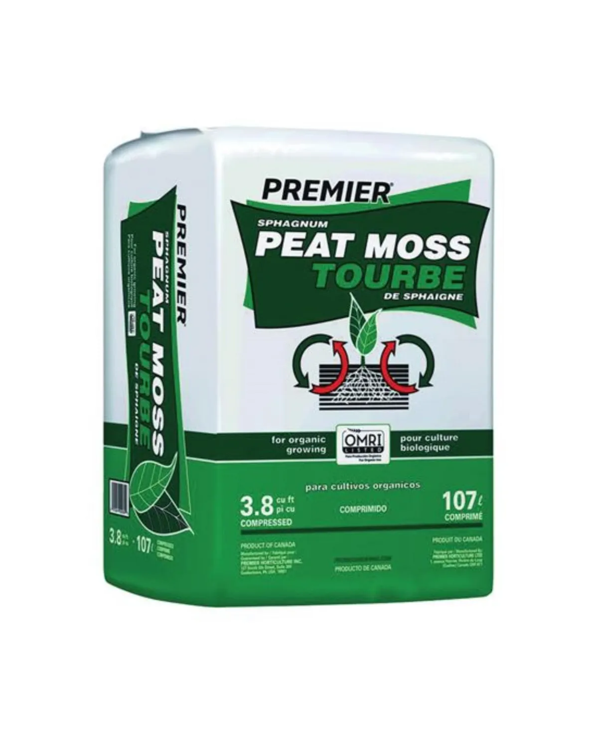 Premier Horticulture Sphagnum Peat Moss