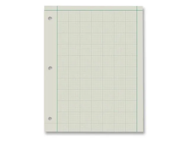 Ampad Green Tint Engineer's Quadrille Pad