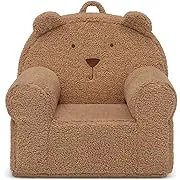 GAP babyGap Sherpa Bear Chair - Сертифицирован Greenguard Gold, серый