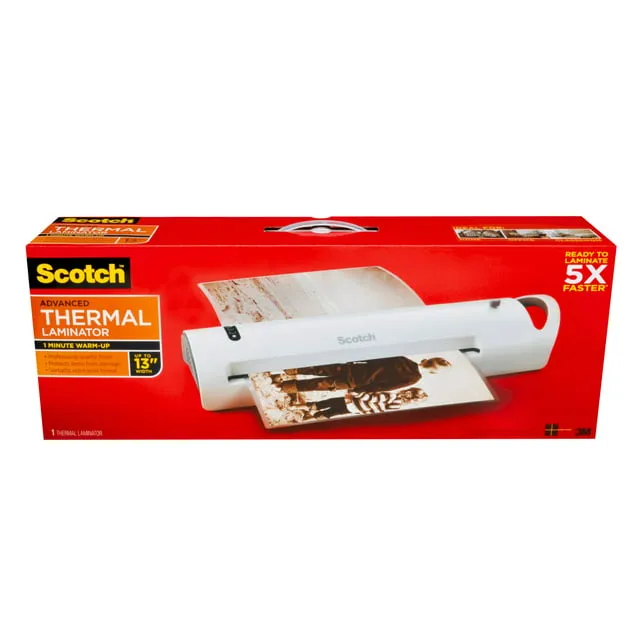 Scotch Advanced Thermal Laminator TL1302X 13" Wide 1 Machine