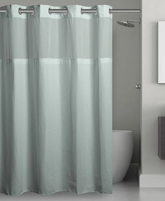 Waffle Shower Curtain with Liner, 71" x 74"
      
          Waffle Shower Curtain with Liner, 71" x 74"