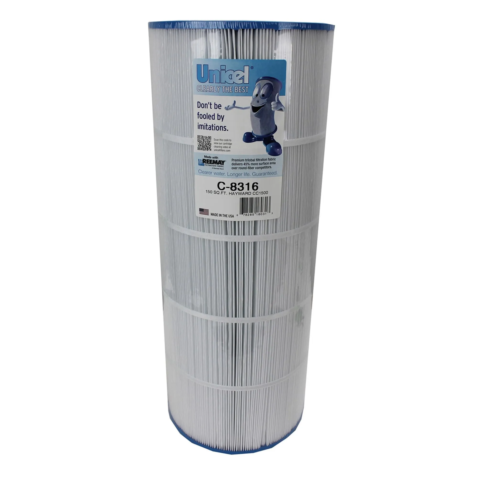 Unicel C-8316 Replacement Cartridge Filter 150 Sq Ft Hayward XStream CC1500RE - 7.6