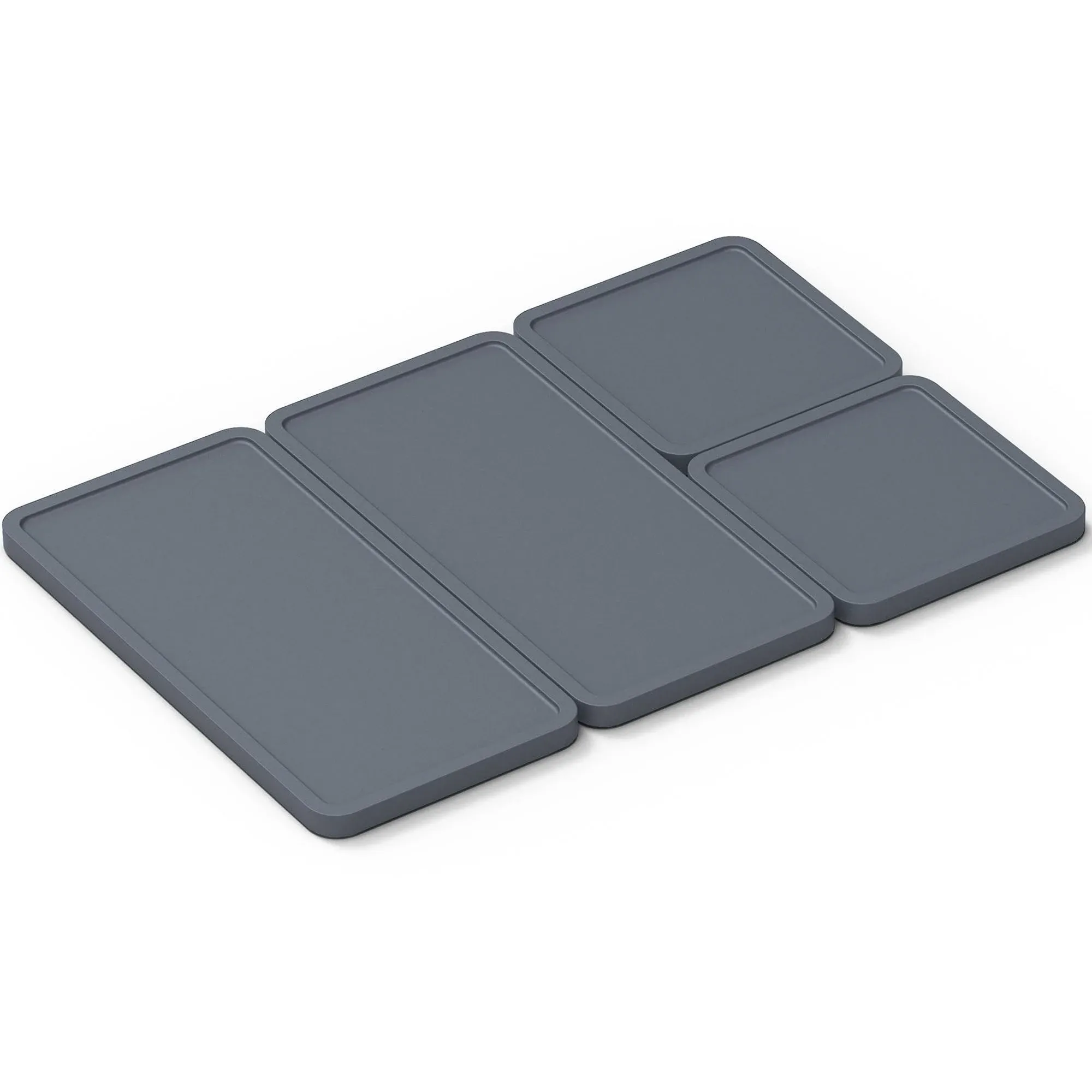 Prepd Cheat Sheets Lids Silicone Bakeware Lid for Prepd Modular Sheet Pan Dividers 4 Nonstick Oven Microwave Dishwasher