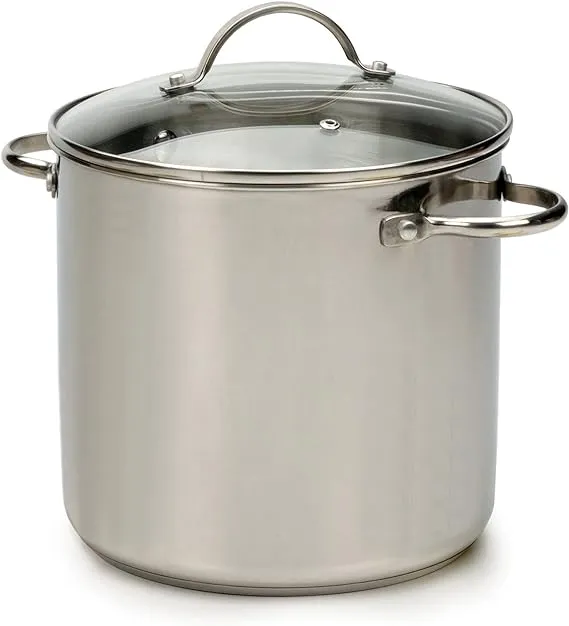 Rsvp 8 qt Stock Pot - Induction