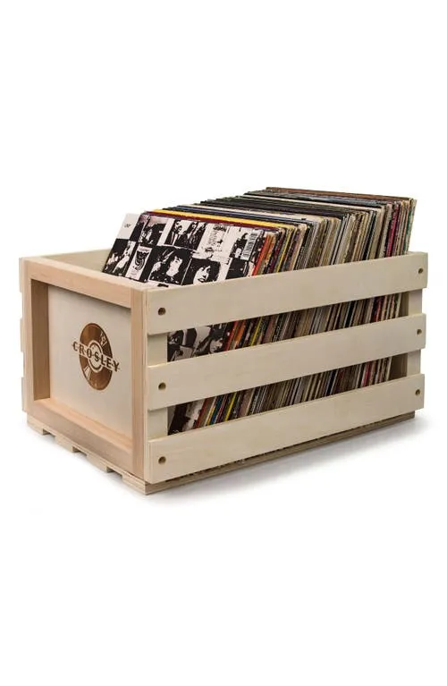 Crosley Record Storage Crate - Natural