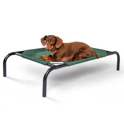 Gale Pacific The Original Cooling Elevated Dog Bed, Indoor and Outdoor, Large...