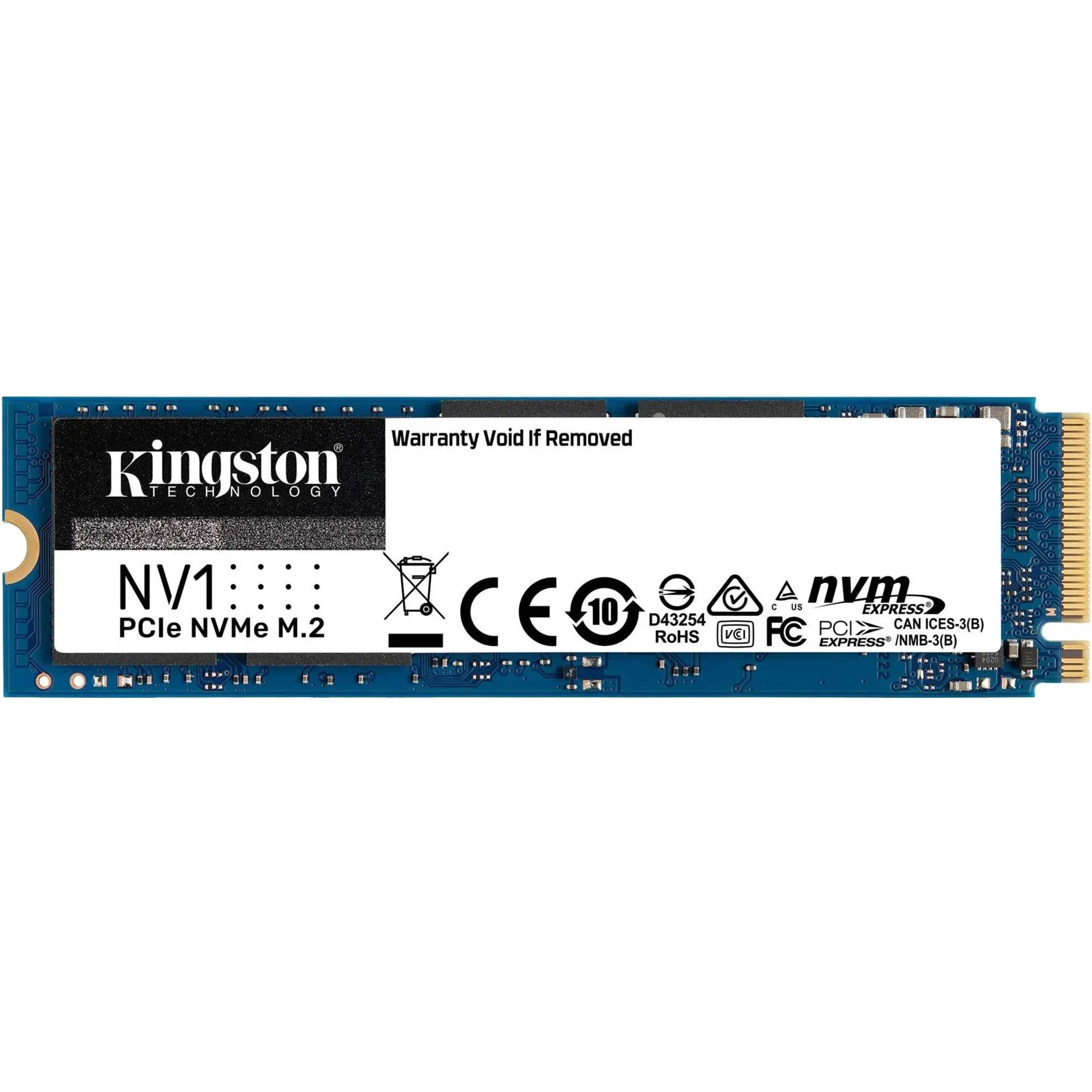 Kingston NV1 1TB M.2 2280 NVMe PCIe Internal SSD Up to 2100 MB/s SNVS/1000G