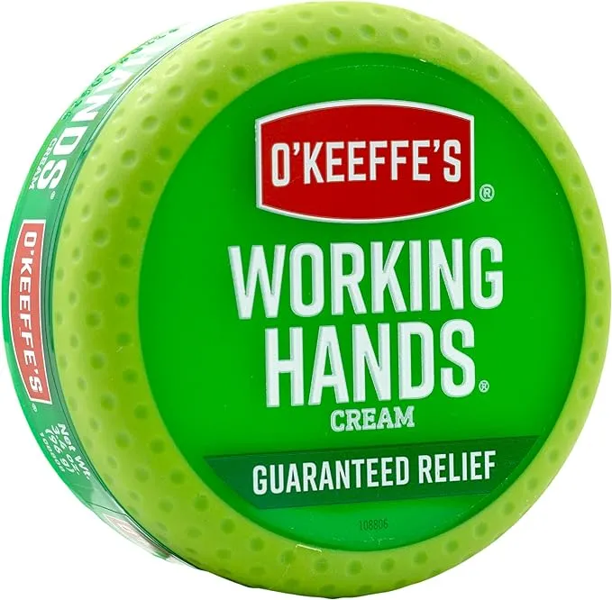 O'Keeffe's Working Hands Hand Cream Value Size, 6.8 oz., Jar (Pack of 1)