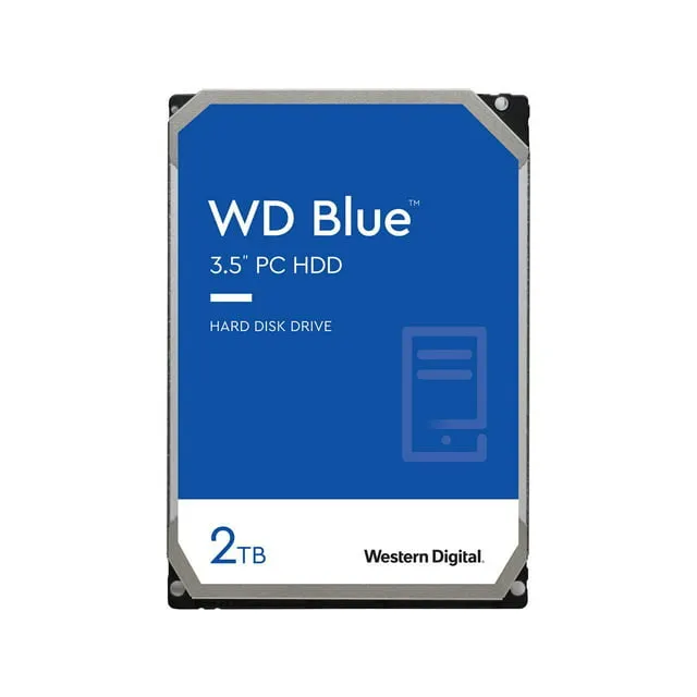 New Western Digital WB Blue PC Hard Drive WD20EZBX 2TB 7200RPM SATA 6Gb/s