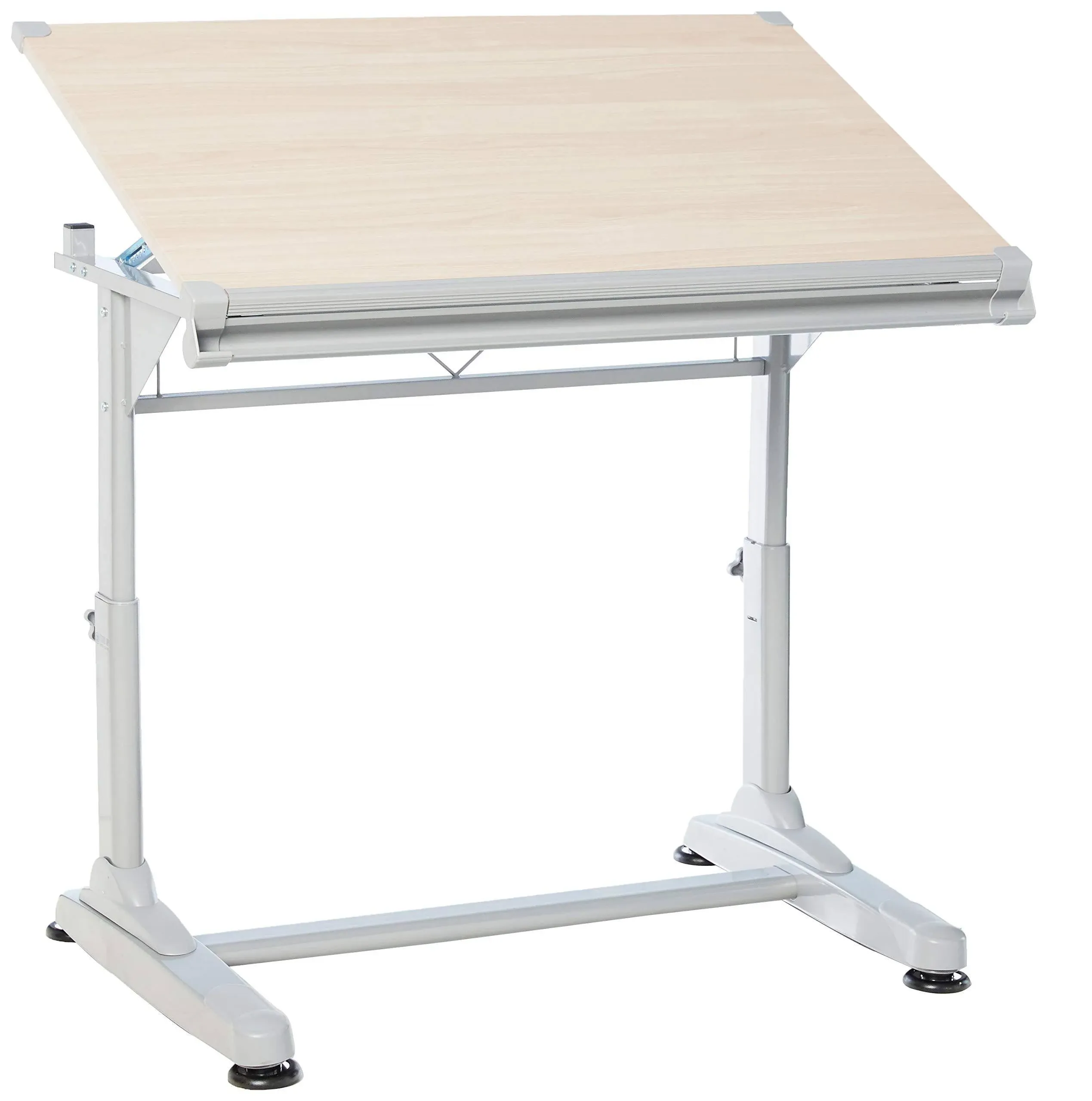 Stand Up Desk Store Height Adjustable Drawing and Drafting Table with 39.2" W x ...