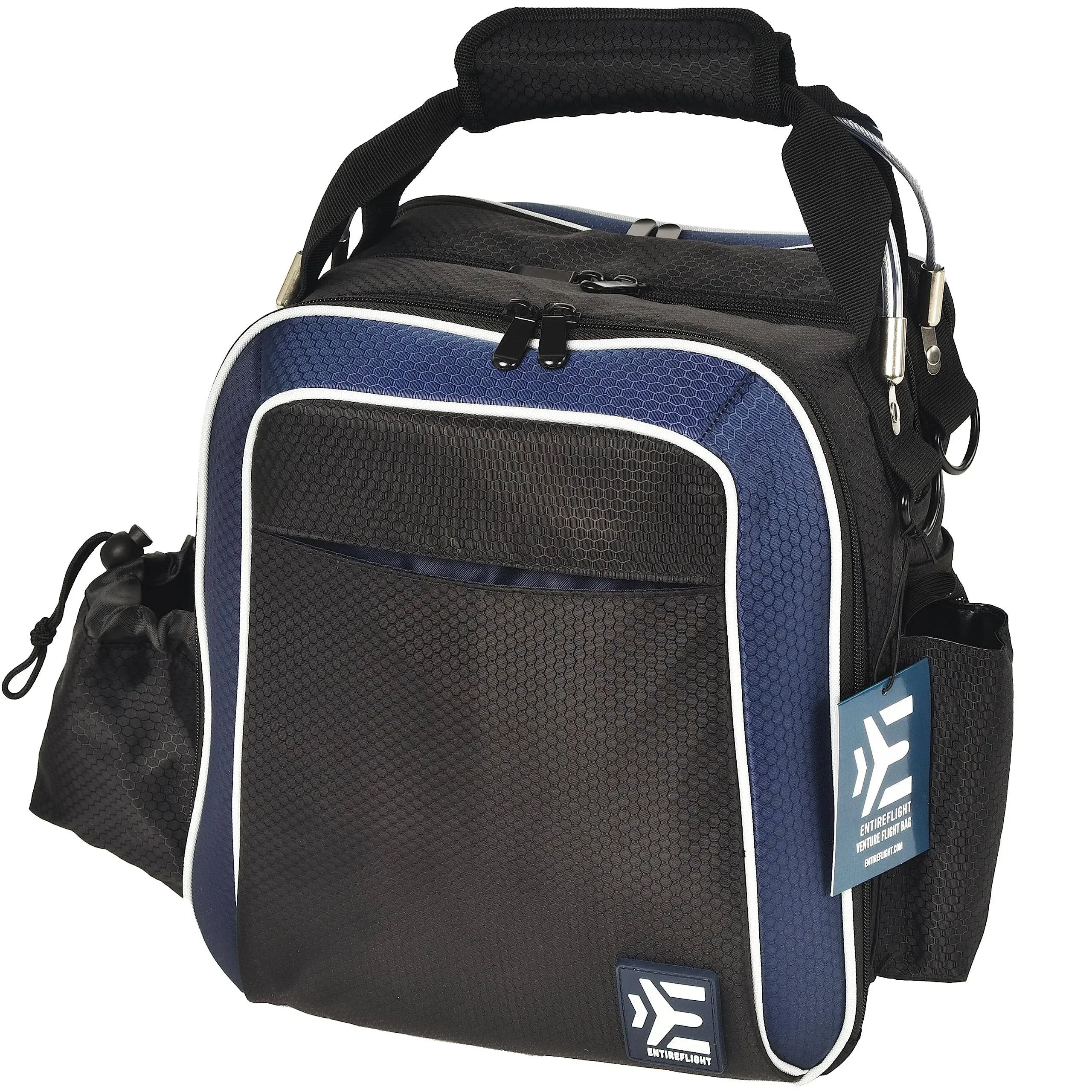 EntireFlight Pilot Bag - The Venture Flight Bag for Pilots - fits All Aviation Travel Flight Gear Including Your Pilot Kneeboard, iPad, and Aviation