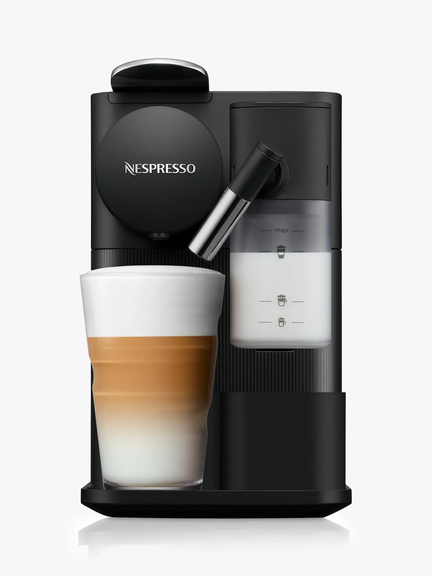 Nespresso Lattissima One Coffee and Espresso Maker by De'Longhi, 1100ml, Shadow Black 