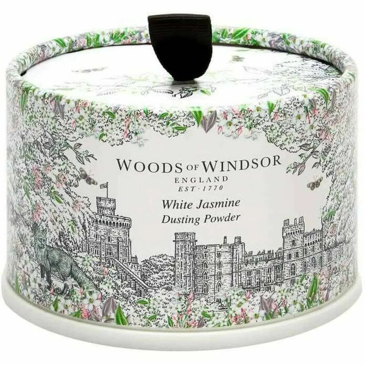 Woods of Windsor White Jasmine Body Dusting Powder with Puff