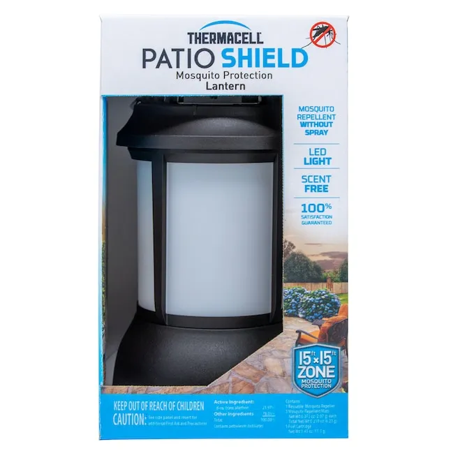 Thermacell Patio Shield Mosquito Repeller Lantern