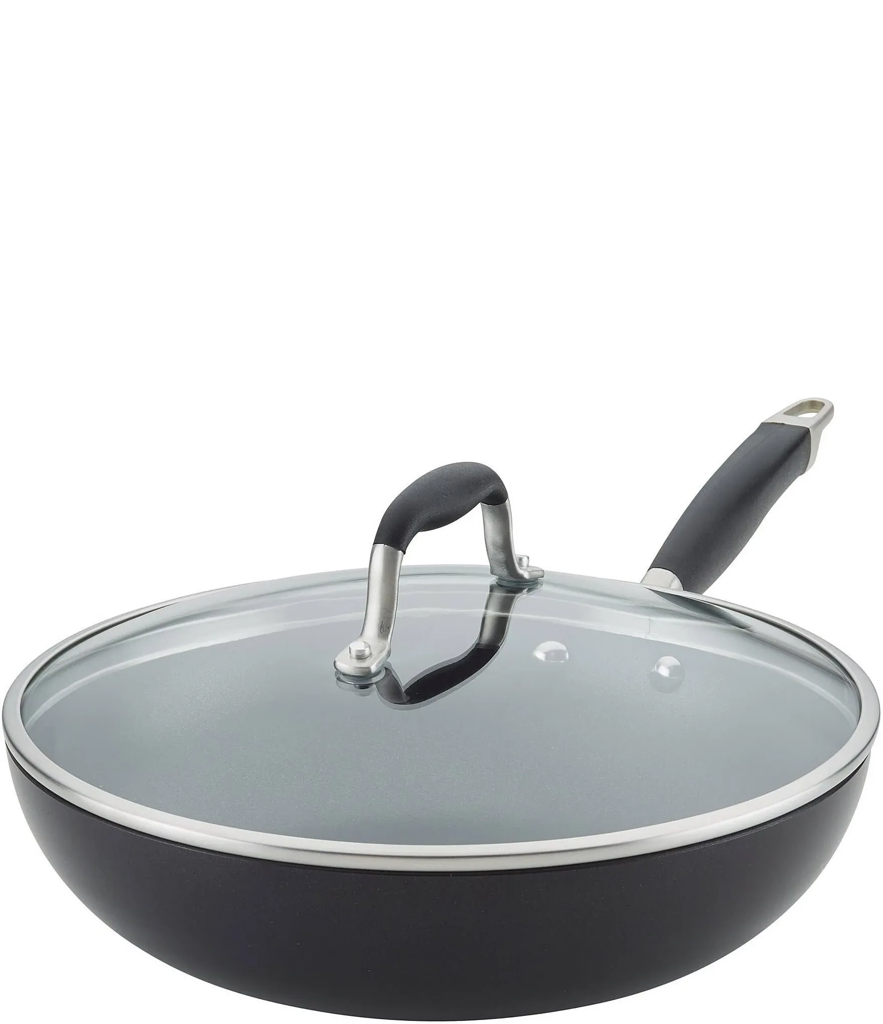 Anolon Advanced Home Hard-Anodized 12" Nonstick Ultimate Pan - Onyx