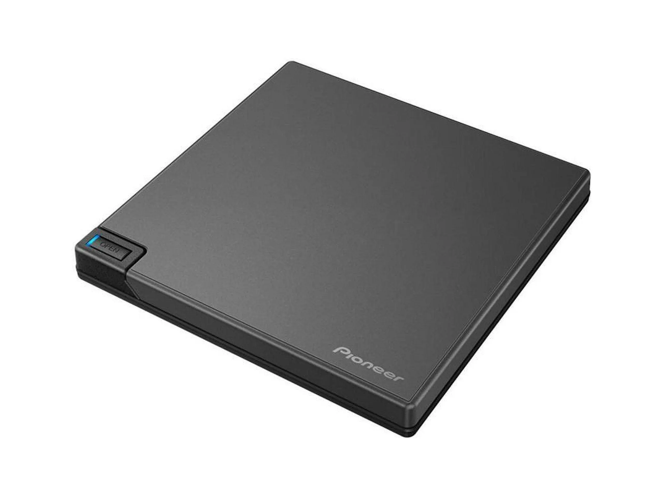 Pioneer Electronics BDR-XD08 USB 3.2 Gen1 Slim Blu-Ray Blu-Ray BD/DVD/CD Writer, Misty Black