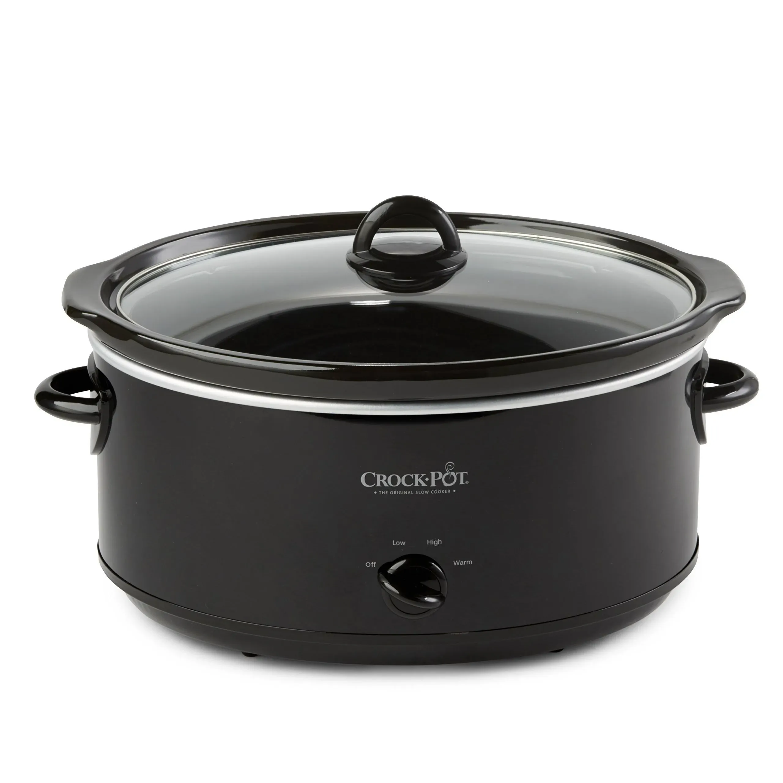 Crock-Pot SCV800-B - 8-Quart Oval Manual Slow Cooker - Black