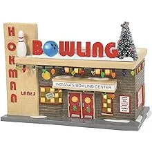 Department 56 A Christmas Story Village Hohman Lanes Bowling Lit Building, 5.75 Inch, Multicolor