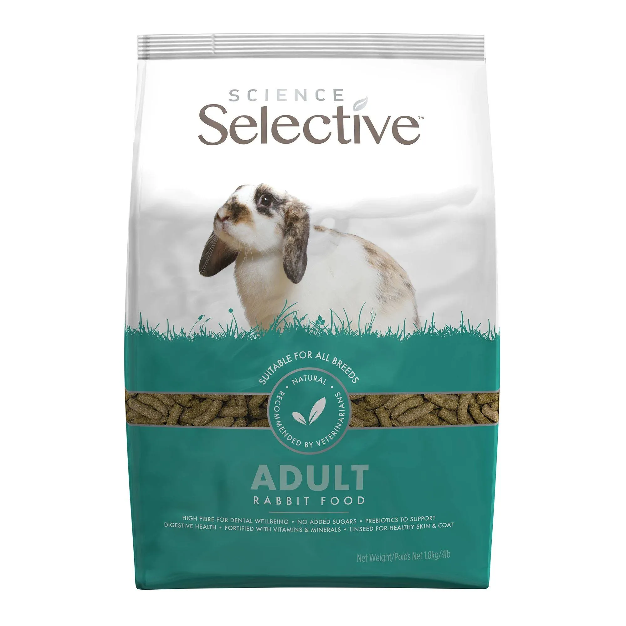 Supreme Selective Rabbit Food - 4 lbs