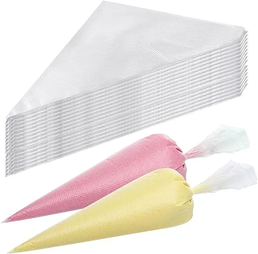 400 Pcs Disposable Piping Bags 12inch Anti-Burst Pastry Bags, Tipless Icing Piping Bag for Cake, Cream Frosting and Cookie Decoration Supplies400 Pcs Disposable Piping Bags 12inch Anti-Burst Pastry Bags, Tipless Icing Piping Bag for Cake, Cream Frosting 