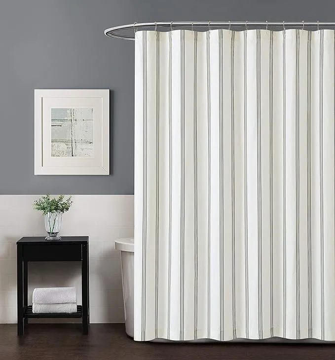 Truly Soft Millennial Striped Shower Curtain