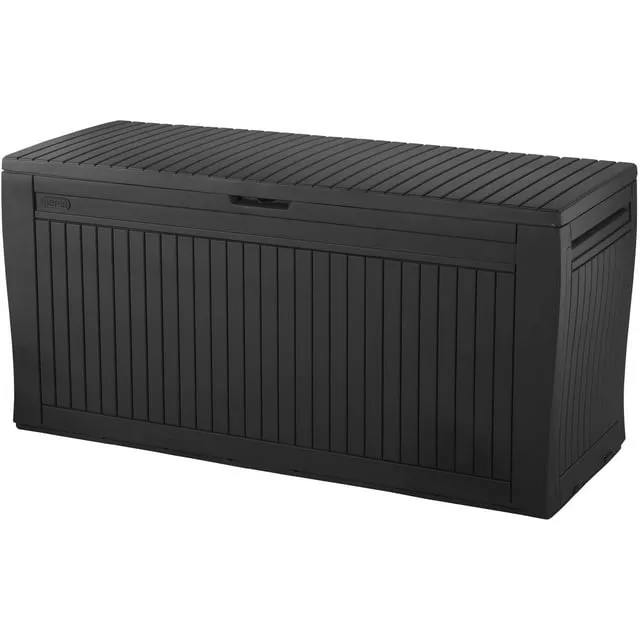 Keter Comfy Outdoor Storage 71-Gallon Resin Deck Box