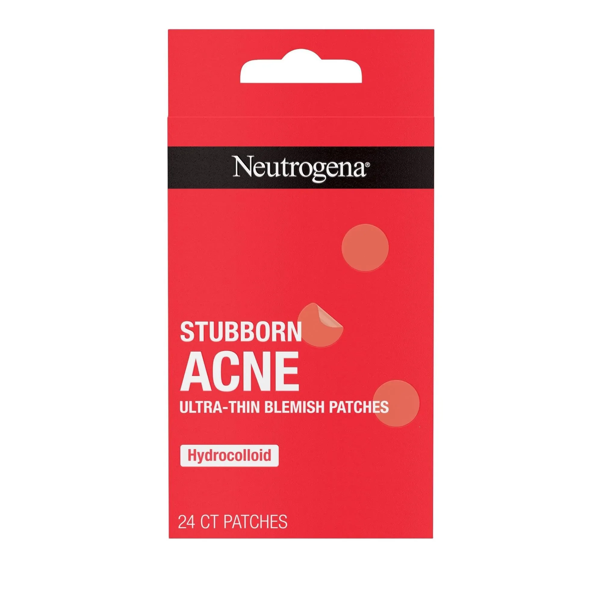 Neutrogena Stubborn Acne Hydrocolloid Ultra-Thin Blemish Patches (24 g)