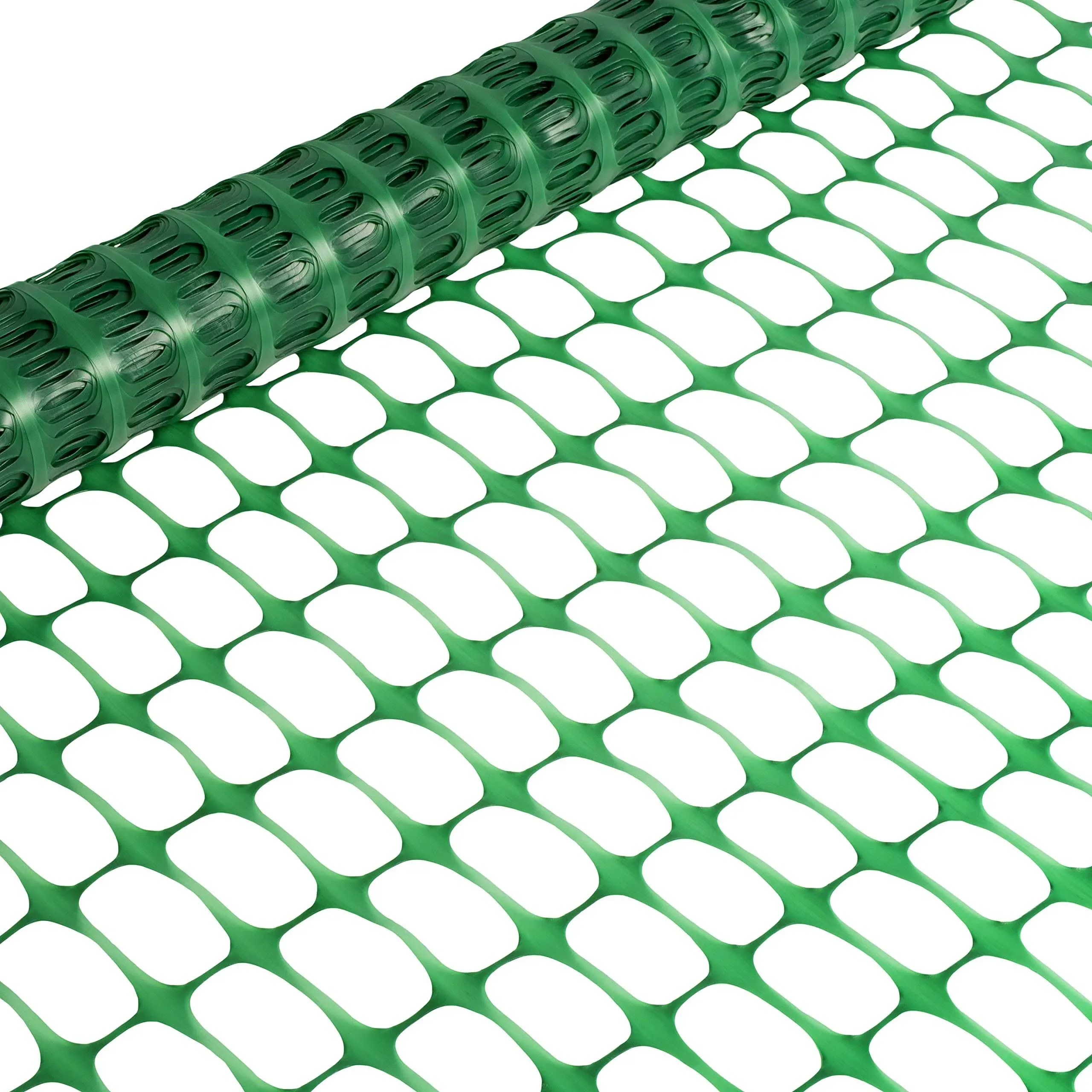 Boen 50-ft H x 4-ft L Temporary Plastic Snow Fence in Green | SL-4501