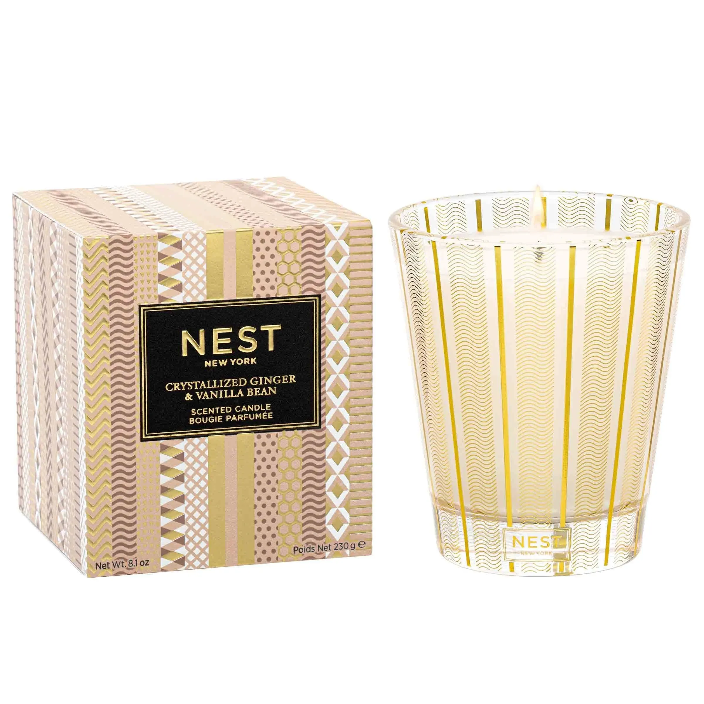 Nest New York Crystallized Ginger & Vanilla Bean Classic Candle